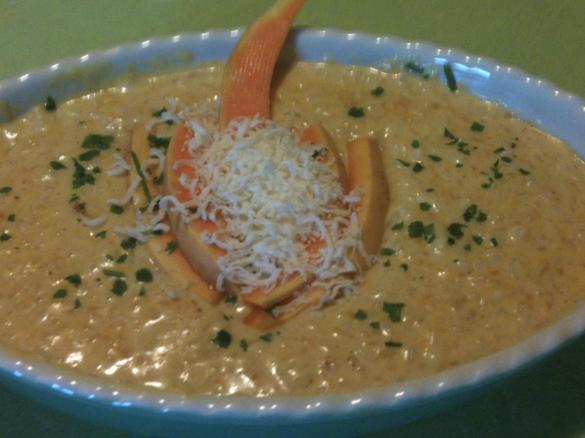 Risotto con zucca e ricotta