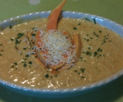 Risotto con zucca e ricotta