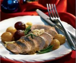 Petto d'anatra all'uva