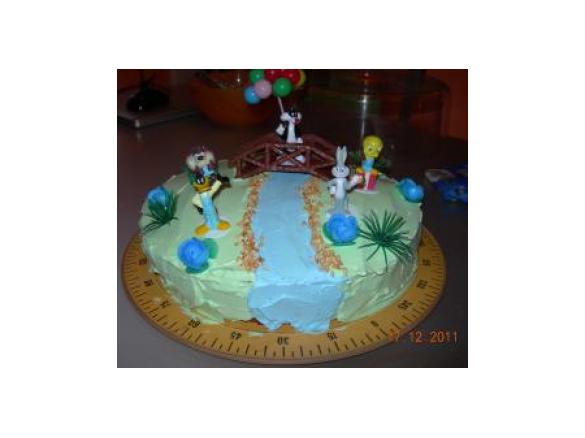 Torta di compleanno Looney Tunes