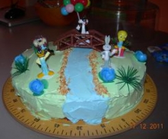 Torta di compleanno Looney Tunes