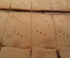 Crackers di farina di fagioli canellini  (dieta dei gruppi sanguigni)