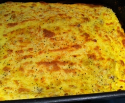 Tortino di patate e funghi