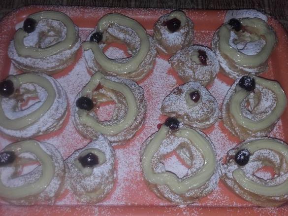 zeppole con olio