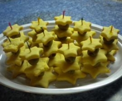 Alberelli di stelline di parmigiano