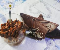 Crema al cioccolato fondente senza glutine senza lattosio