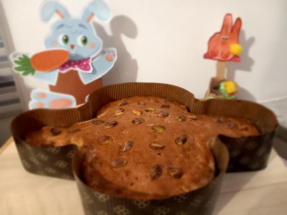 Colomba Salata Prosciutto Cotto e Scamorza Affumicata