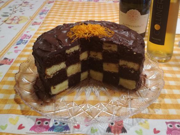 TORTA A SCACCHI