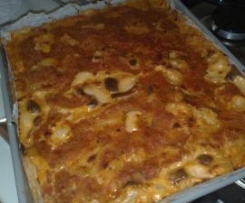 Farfalle al forno con ragù di zucchine e besciamella