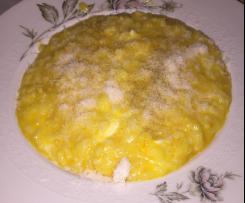 Risotto zucca e mozzarella di bufala
