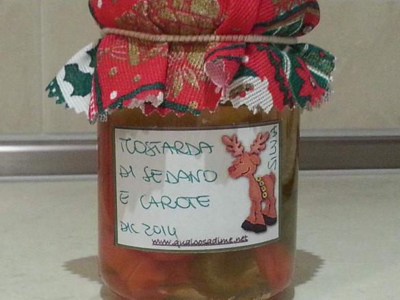 Mostarda di carote e sedano