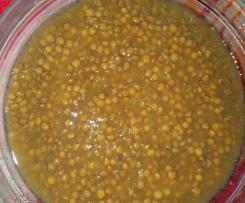 lenticchie con verdure passate - idea da congelare e scaldare al bisogno