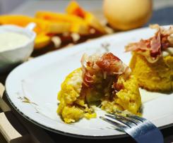 Mini timballi di riso dal cuore filante