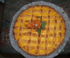 crostata con crema pasticcera