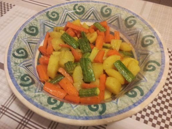 Curry di verdure allo zenzero