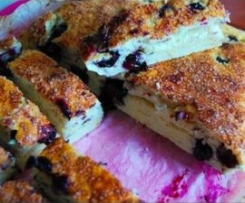 SCONES AI MIRTILLI E LIMONE (a modo mio!)