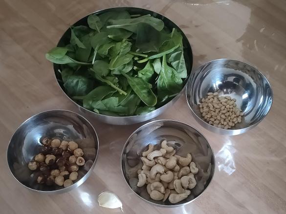 Pesto di spinaci
