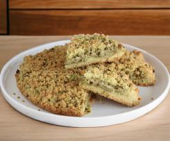 Torta sbrisolona al pistacchio