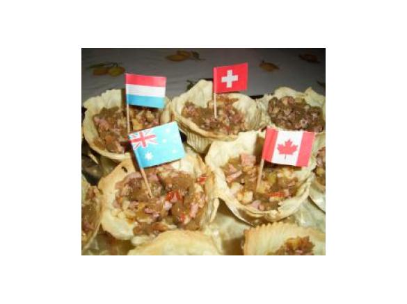 Cestini di pasta fillo