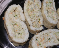 Rotolo di pollo e verdure