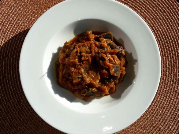 Pasticcio di melanzane e pomodoro