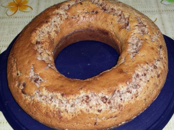 Ciambellone ricotta e cioccolato
