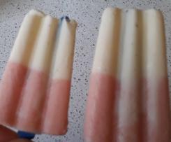 Ghiaccioli cremosi all’anguria