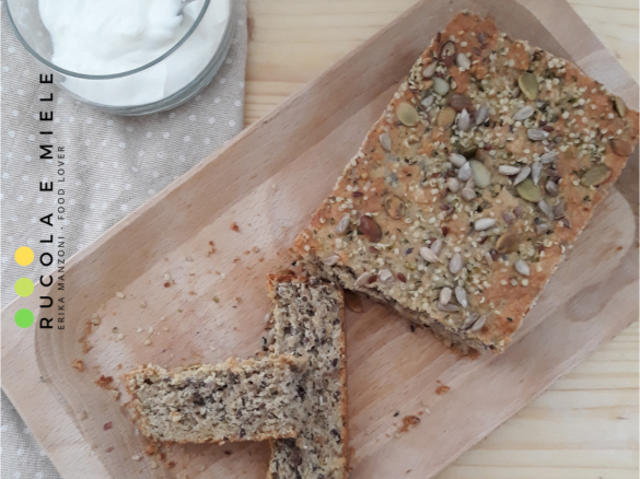 Keto Bread 1.0 pane proteico glutenfree - ridottissimi carboidrati