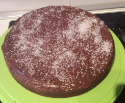 Torta after eight con menta nutella e cocco
