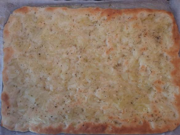 Focaccia alle cipolle e origano senza glutine