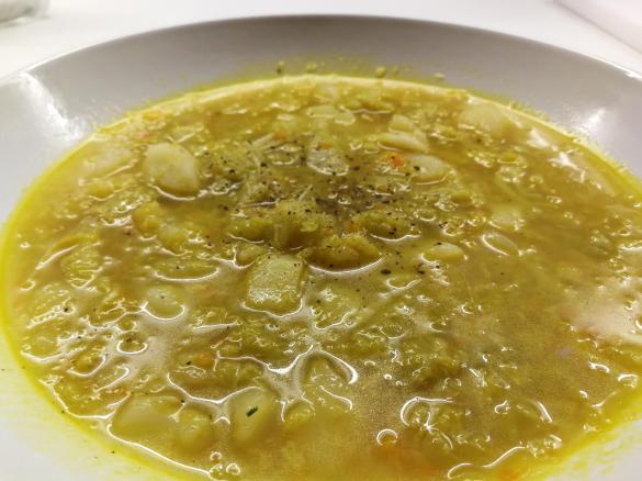 Minestra di verze e patate