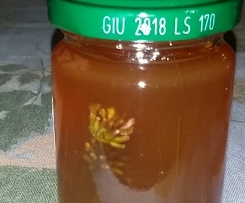 gelatina  di  mele  profumata alla lavanda 