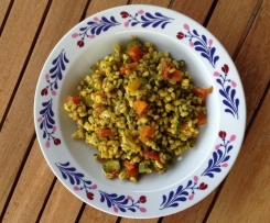 Orzo con verdure