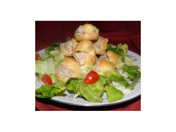 BIGNE' ALLA MOUSSE di TONNO