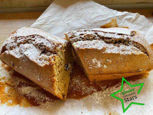 Plumcake al Quark Caffè e Uvetta
