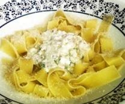 Pappardella  mortadella a crudo