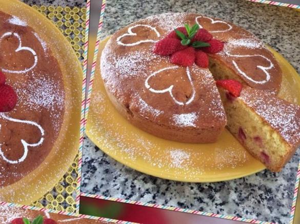 Torta di fragole
