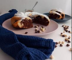 Ciambella Bicolore con Farina di Riso in Friggitrice ad Aria