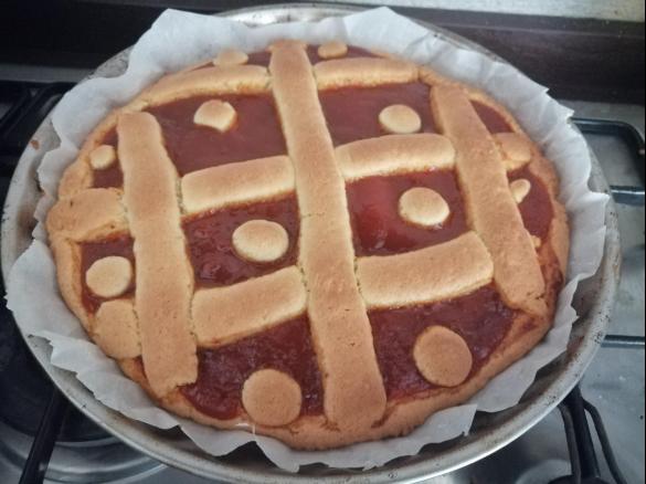 CROSTATA CON FROLLA MONTATA