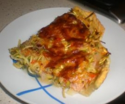 Torta salata ai tre ortaggi