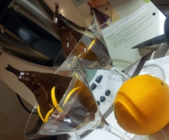 Pere affogate con scorzette di arance di Buggiano