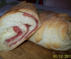 tortano napoletano con salame e olive nere by Corrada
