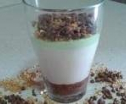 Bicchieri gustosi al cocco delicato - CONTEST DOLCI SENZA FORNO 