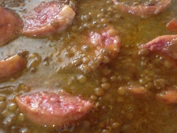 Cotechino con Lenticchie