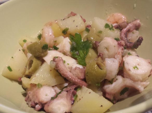 Insalata di polpo e patate