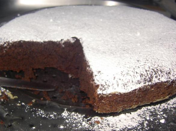 Torta al cioccolato e panna (Senza uova!)