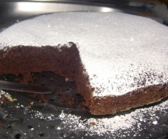 Torta al cioccolato e panna (Senza uova!)
