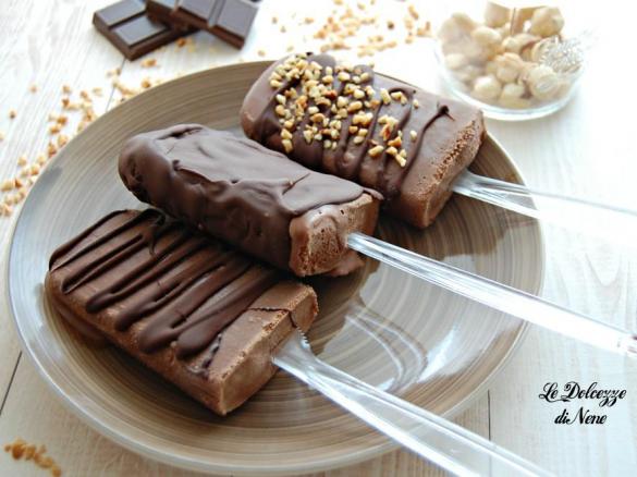 GHIACCIOLO AL GIANDUIA E CIOCCOLATO