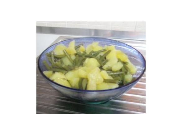 insalata di patate e fagiolini