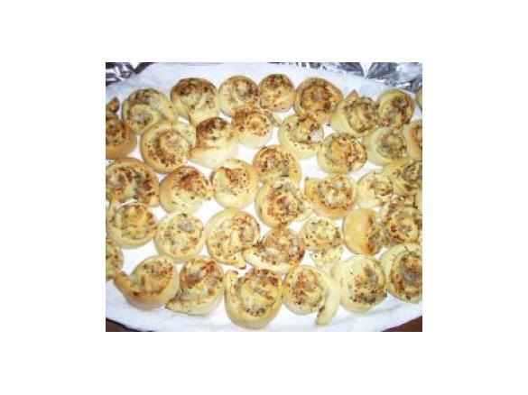 roselline con spek e erba cipollina